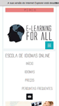 Mobile Screenshot of elearningforall.org